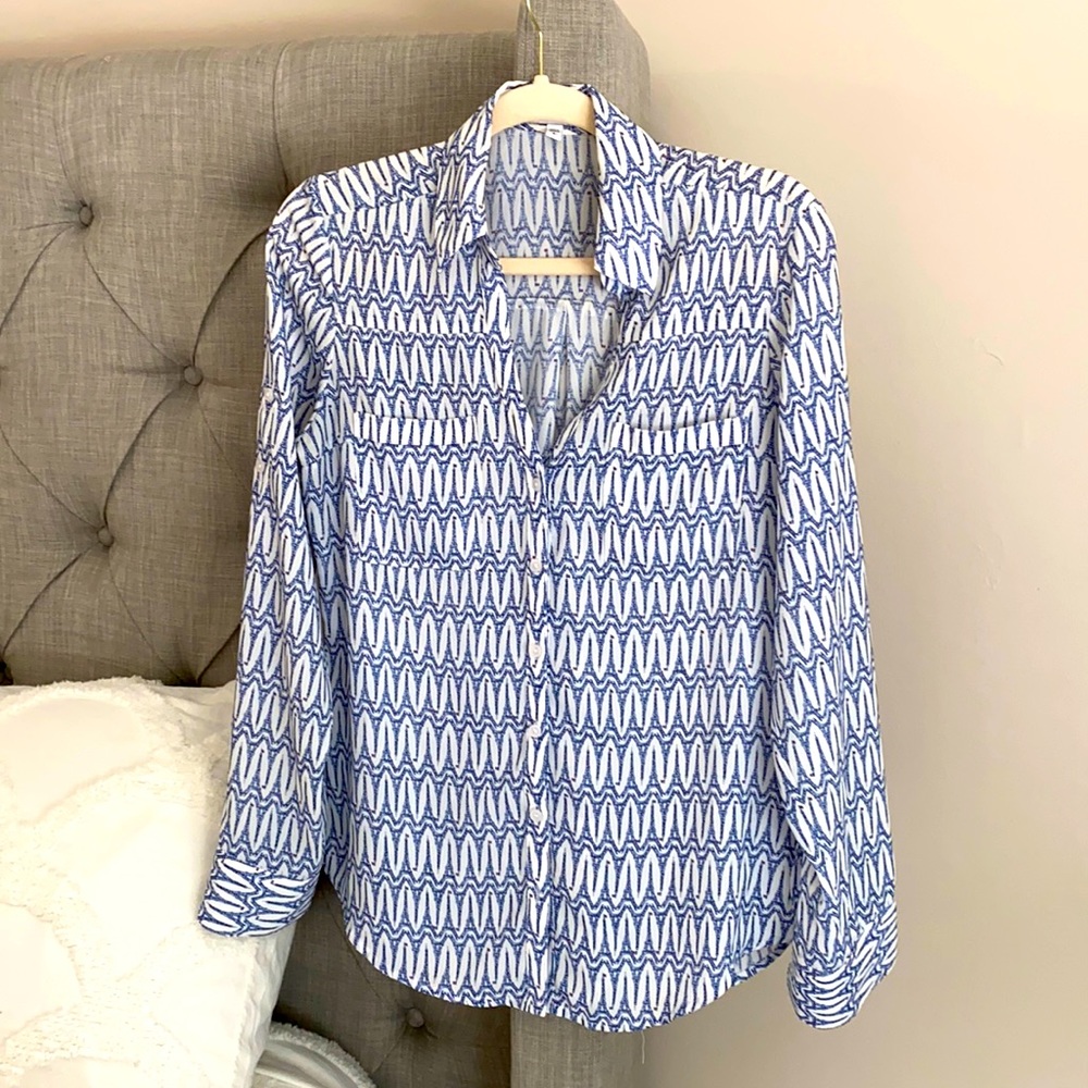 Express women’s portofino button down shirt